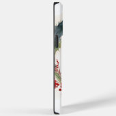 ブラックキャットクリスマスリースフェスティバル子猫 Case-Mate iPhoneケース (裏面 / 右)