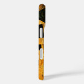 ブラックキャットグスタフクリムト付きピンクバブルガムレディ Case-Mate iPhoneケース (裏面 / 右)