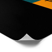 ブラックキャットコーヒーカンパニーキャンバス ポスター (角)