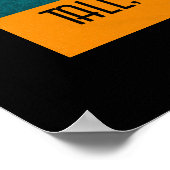 ブラックキャットコーヒーカンパニーキャンバス ポスター (角)