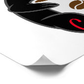 ブラックキャットコーヒーブレイクサンダー_コーブ ポスター (角)