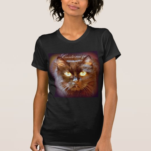 ブラックキャットサンダー_コーブ Tシャツ (正面)