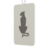 ブラックキャットシルエットグレーカーエアーフレッシュナー カーエアーフレッシュナー (左)