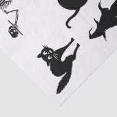 ブラックキャットスケルトンのシルエットデカップスイッチ 薄葉紙 (詳細)