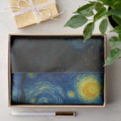 ブラックキャットスタリーナイトバンゴッホキャットセルフィー 薄葉紙 (ギフト)