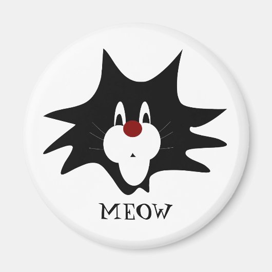 ブラックキャットスプラット マグネット (正面)