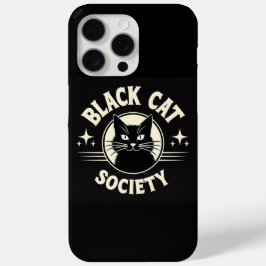 ブラックキャットソサエティ ゴシック ハロウィン iPhone 15 Pro Maxケース