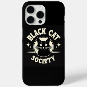 ブラックキャットソサエティ ゴシック ハロウィン iPhone 15 Pro Maxケース