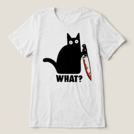 ブラックキャットナイフのミーム トライブレンドTシャツ