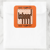 ブラックキャットニットラージスクエア封筒用シールII スクエアシール (バッグ)