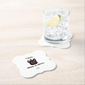 ブラックキャットニャウA-Beweenブラケット紙コースター ペーパーコースター (インサイチュ)