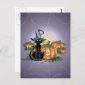 ブラックキャットハット&ジャックバイシャロンシャーペ ポストカード (正面/裏面)