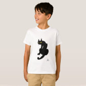 ブラックキャットハロウィンパーティー Tシャツ (正面フル)