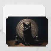 ブラックキャットハロウィン シーズンカード (正面/裏面)