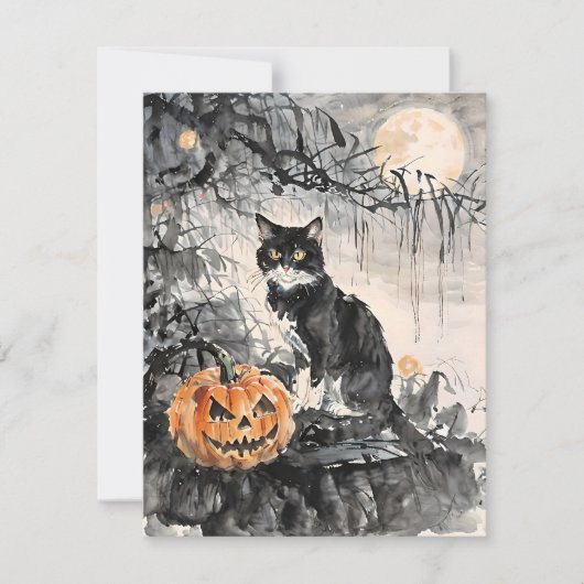 ブラックキャットハロウィンE シーズンカード (正面)