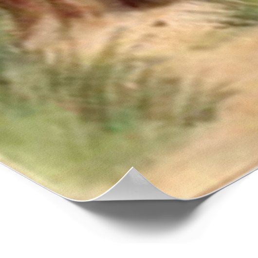 ブラックキャットハロウィーンのカボチャのちょうちんパンプキン幽霊 ポスター (角)