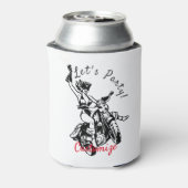 ブラックキャットバイクもしくは自転車に乗る人バーベサンダー_コーブ 缶クーラー (缶裏面)