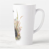 ブラックキャットバタフライズラテマグ カフェラテマグ (右)