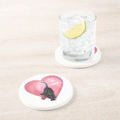 ブラックキャットバレンタインデー コースター (側面)