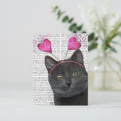 ブラックキャットバレンタイン シーズンポストカード (スタンド正面)