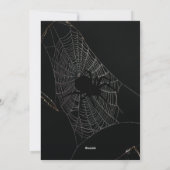 ブラックキャットパステルハロウィンウィッチズパーティーInvt シーズンカード (裏面)