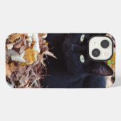 ブラックキャットフォト Apple iPhone 8/7, タフエクストリーム iPhoneケース (裏面横)