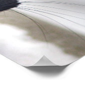 ブラックキャットプリント ポスター (角)