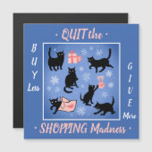 ブラックキャットホリ買ティーの小さい救プラネットマグネット (正面/裏面)