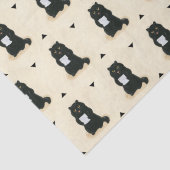 ブラックキャットホームスイートホームレスキューかわいい 薄葉紙 (詳細)