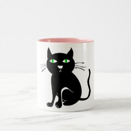 ブラックキャットマグ ツートーンマグカップ