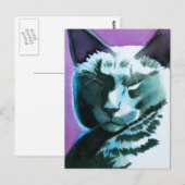 ブラックキャットマリーナリーガル ポストカード (正面/裏面)