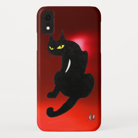 ブラックキャットルビー Case-Mate iPhoneケース (裏面)