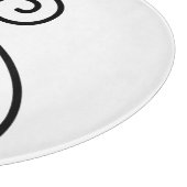 ブラックキャットヴィンテージスタイルデザイン カッティングボード (角)