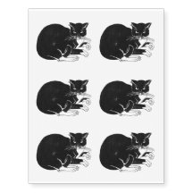 ブラックキャットヴィンテージハロウィーン