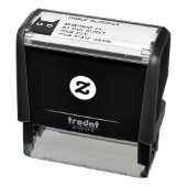 ブラックキャット差出人住所 セルフインキングスタンプ (商品)