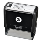 ブラックキャット差出人住所 セルフインキングスタンプ (商品)