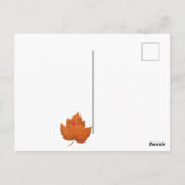 ブラックキャット秋シーズンハッピーハローウィン ポストカード (裏面)