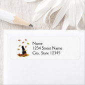 ブラックキャット紅葉住所 シール (インサイチュ)