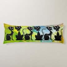 ブラックキャット表現抱き枕