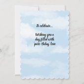 ブラックキャット誕生日プールフェクトデイ (裏面)