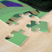 ブラックキャット・イン・ザ・ガーデンパズル ジグソーパズル (側面)