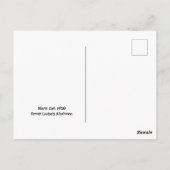 ブラックキャット、エルンスト・ルートヴィヒ・カーチナー、ファインアートはがき ポストカード (裏面)