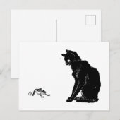 ブラックキャット&カエル，アレクサンドル・スティインレン ポストカード (正面/裏面)