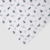 ブラックキャット&スカルハロウィーンティッシュペーパー 薄葉紙 (詳細)