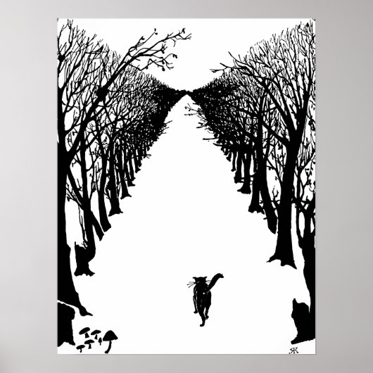 ブラックキャット・ラディヤード・キプリング ポスター (正面)