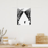 ブラックキャット・ラディヤード・キプリング ポスター (キッチン)