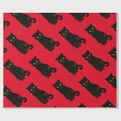 ブラックキャット・ルイス・ウェイン ラッピングペーパー (フラット)