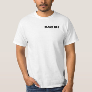 ブラックキャット - 選ばれた友のみに優しく、自慢の面白Tシャツ Tシャツ