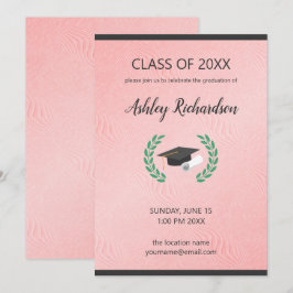 ブラックキャップとローレル 招待状