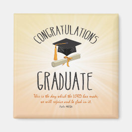 ブラックキャップ付き宗教的金ゴールドスターバスト マグネット